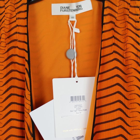 NWT Diane von Furstenberg DVF Silk Top - Picture 7 of 15